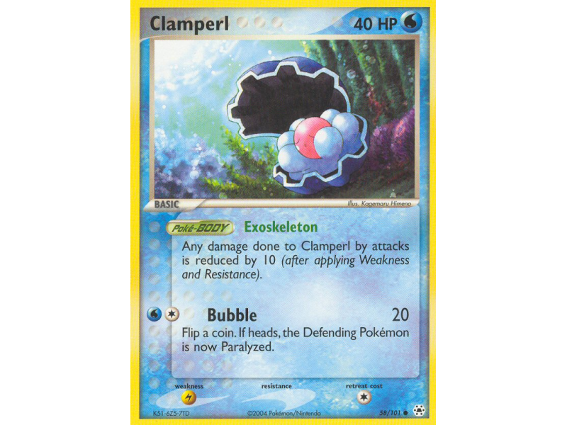 Clamperl (Reverse Holo)