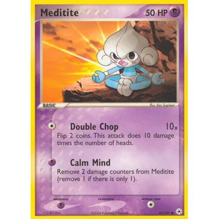 Meditite (Reverse Holo)