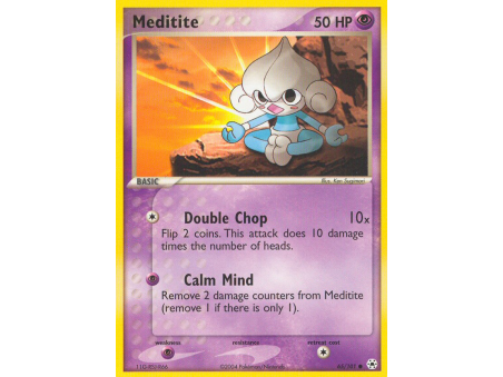 Meditite (Reverse Holo)