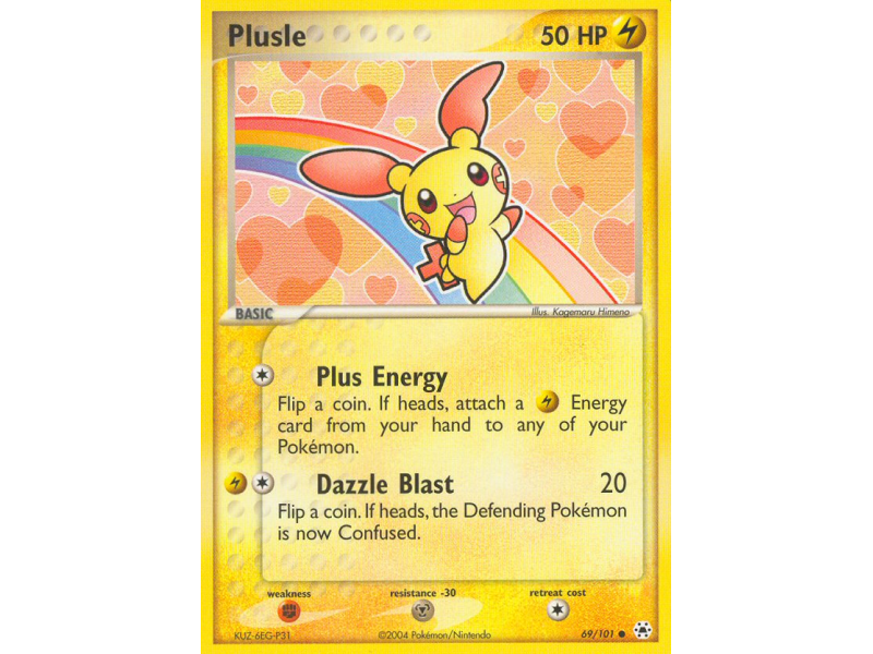 Plusle (Reverse Holo)