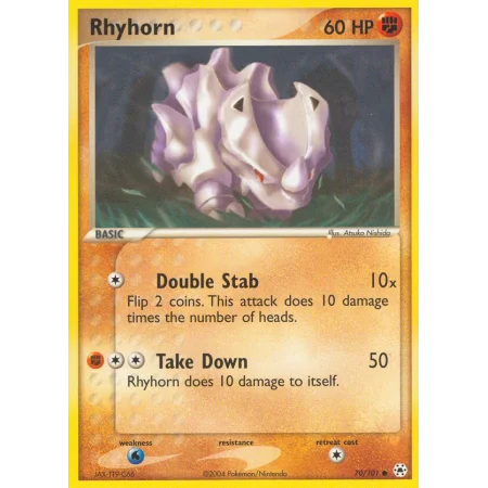 Rhyhorn (Reverse Holo)