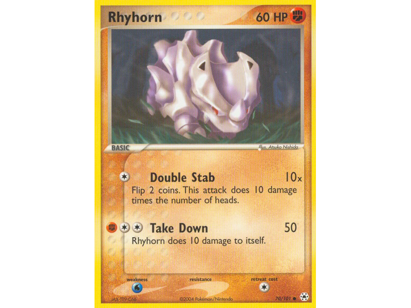 Rhyhorn (Reverse Holo)