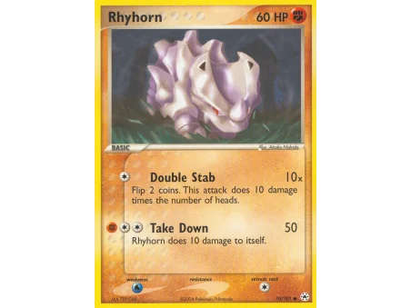 Rhyhorn (Reverse Holo)