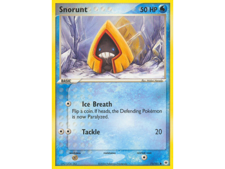 Snorunt (Reverse Holo)
