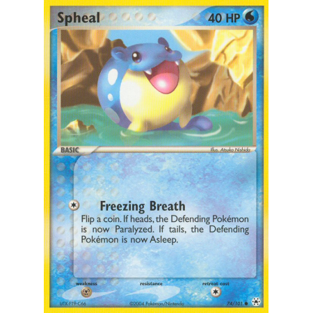 Spheal (Reverse Holo)