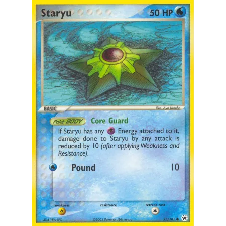 Staryu (Reverse Holo)