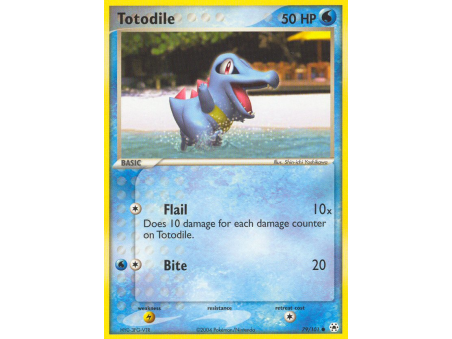 Totodile (Reverse Holo)