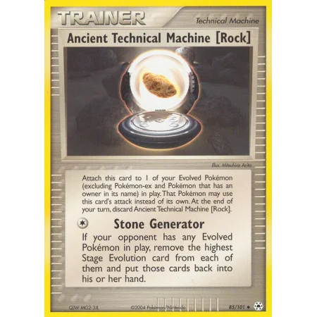 Ancient Technical Machine [Rock] (Reverse Holo)