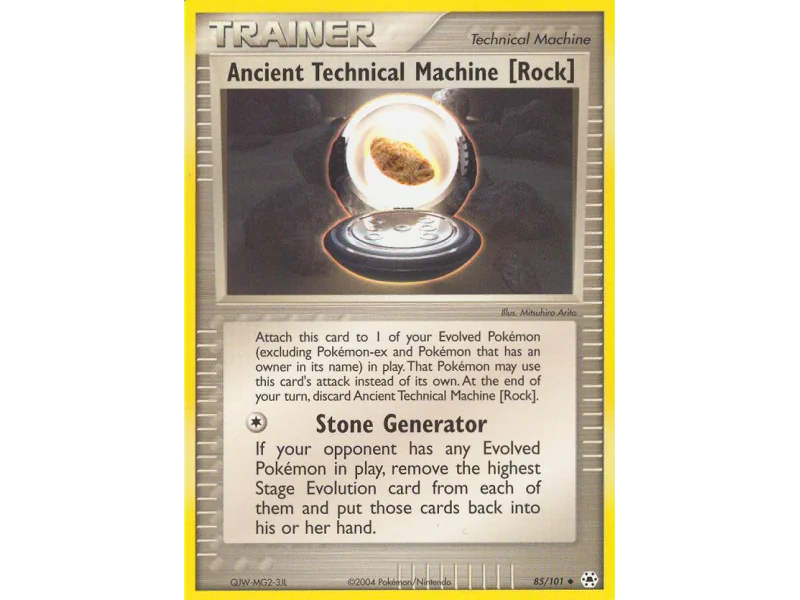 Ancient Technical Machine [Rock] (Reverse Holo)