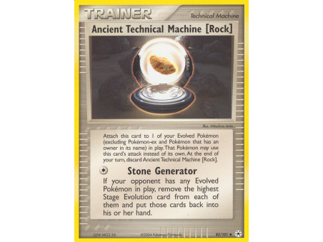 Ancient Technical Machine [Rock] (Reverse Holo)