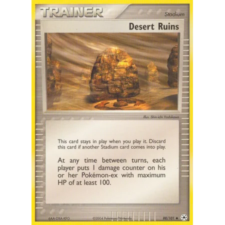 Desert Ruins (Reverse Holo)