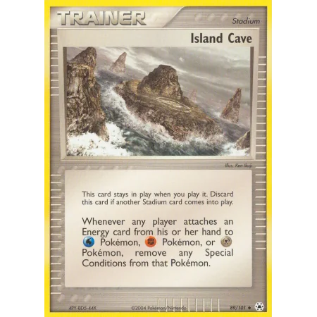 Island Cave (Reverse Holo)