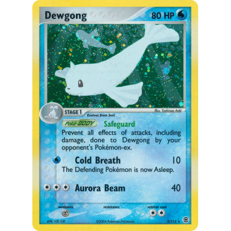 Dewgong (Holo)