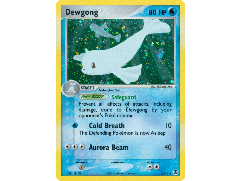 Dewgong (Reverse Holo)