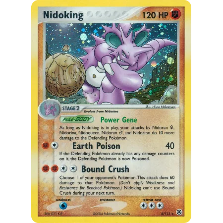 Nidoking (Reverse Holo)