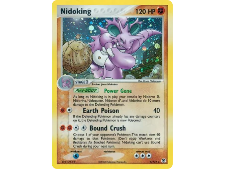 Nidoking (Reverse Holo)
