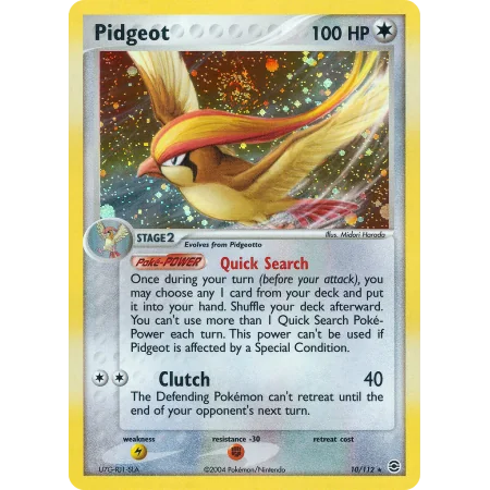 Pidgeot (Reverse Holo)