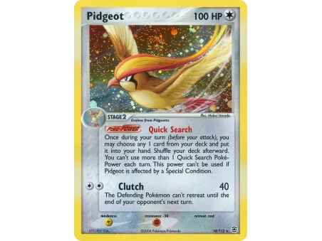 Pidgeot (Reverse Holo)
