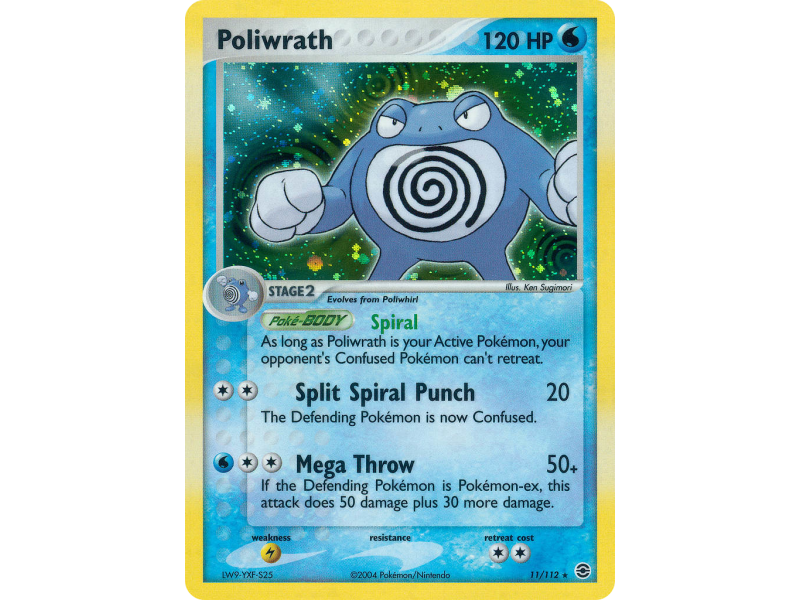 Poliwrath (Reverse Holo)