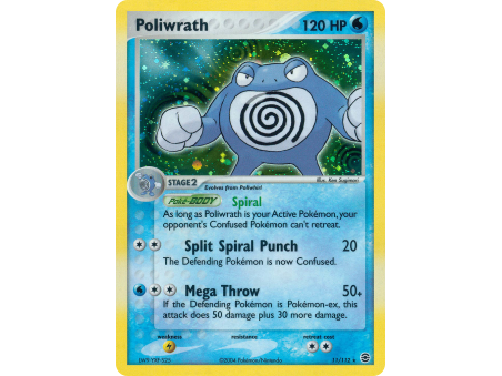Poliwrath (Reverse Holo)