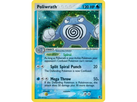 Poliwrath (Reverse Holo)