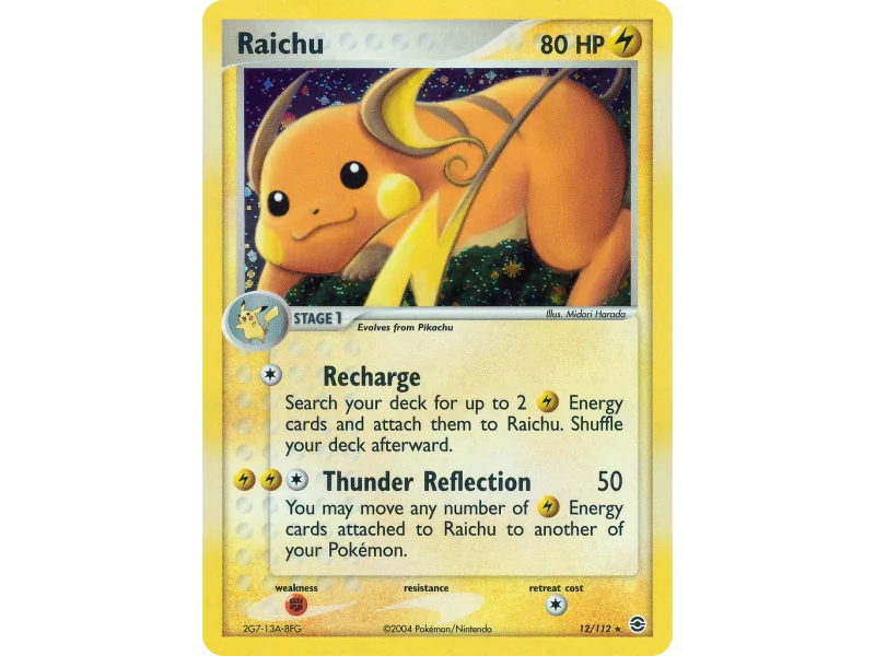 Raichu (Reverse Holo)