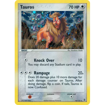 Tauros (Reverse Holo)
