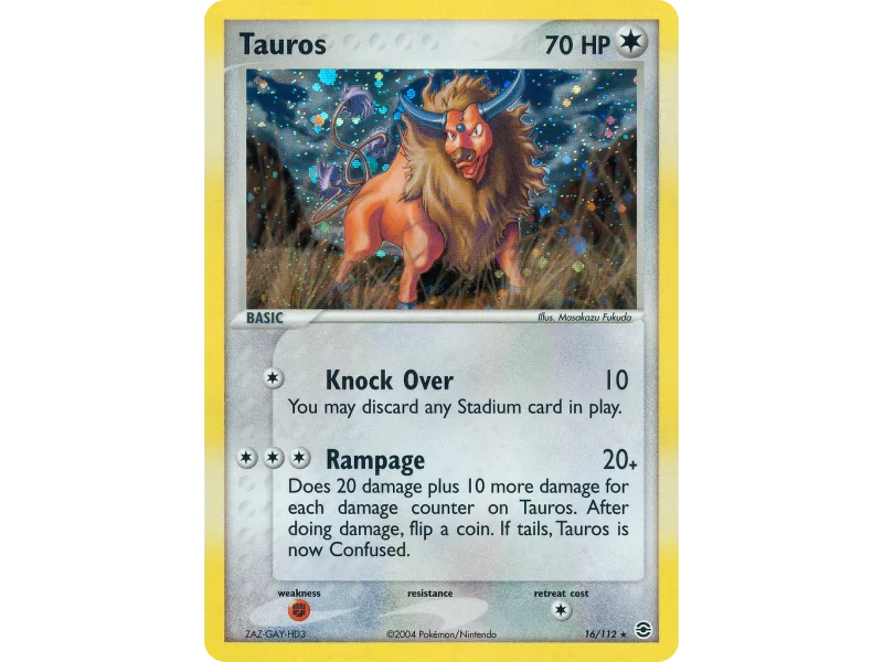 Tauros (Reverse Holo)