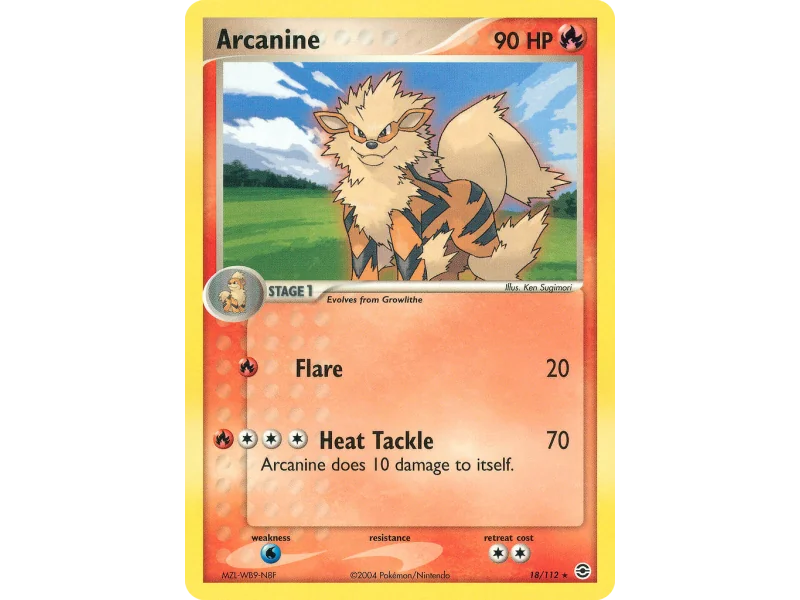 Arcanine (Reverse Holo)