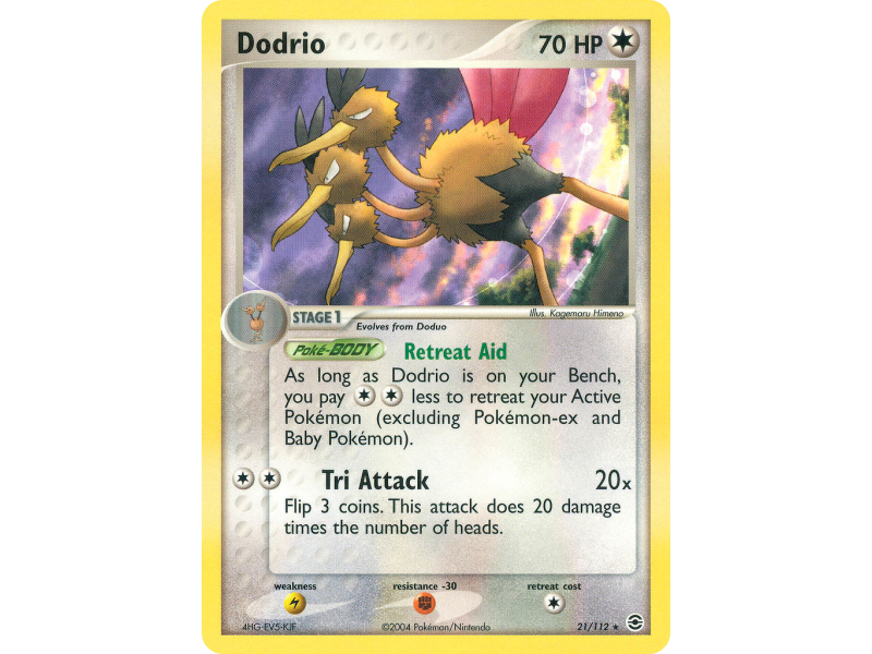 Dodrio (Reverse Holo)
