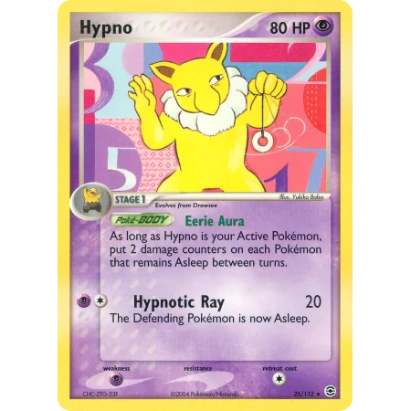 Hypno (Reverse Holo)