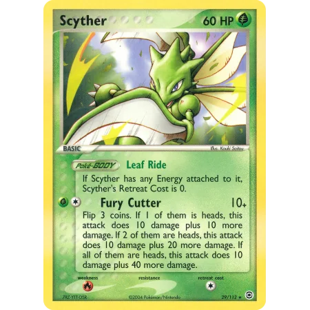 Scyther (Reverse Holo)