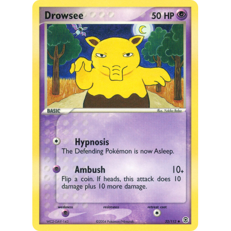 Drowzee (Reverse Holo)