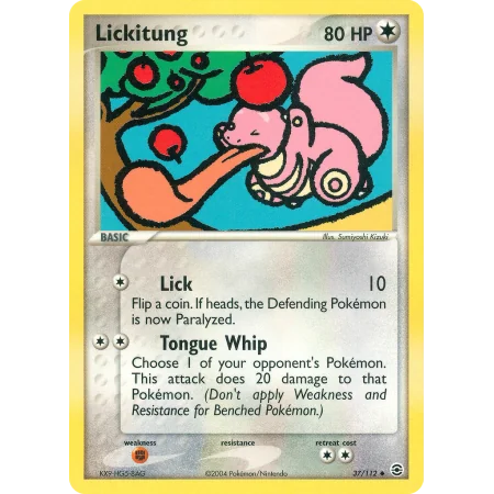 Lickitung (Reverse Holo)