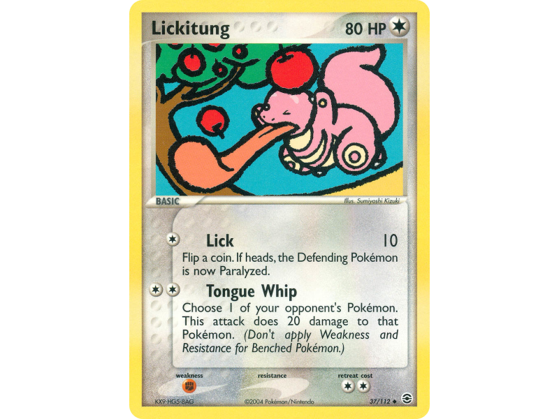 Lickitung (Reverse Holo)