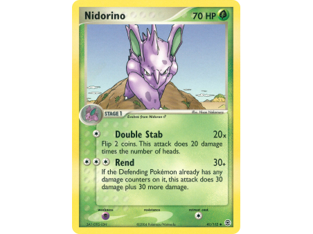 Nidorino (Reverse Holo)