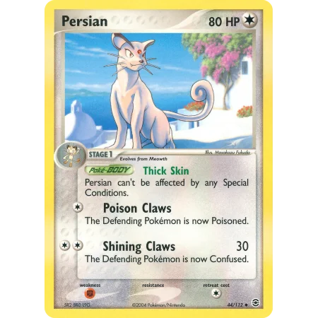 Persian (Reverse Holo)