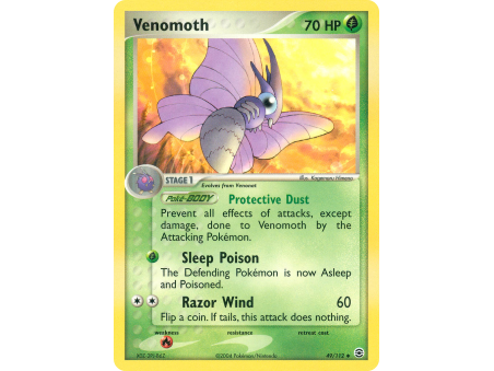 Venomoth (Reverse Holo)