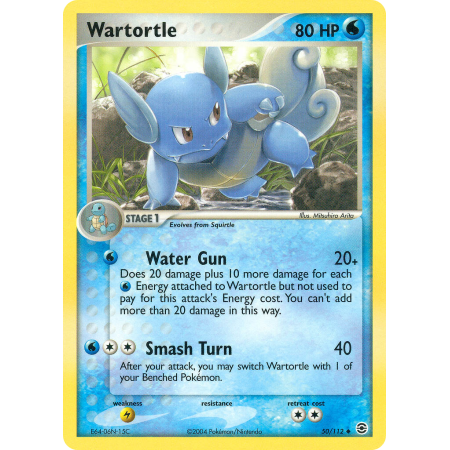 Wartortle (Reverse Holo)