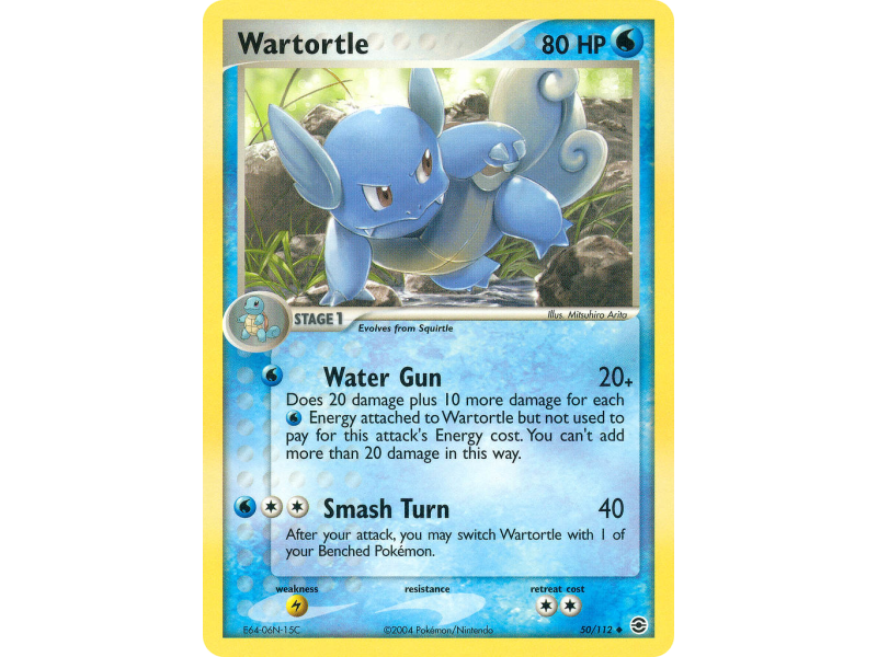 Wartortle (Reverse Holo)