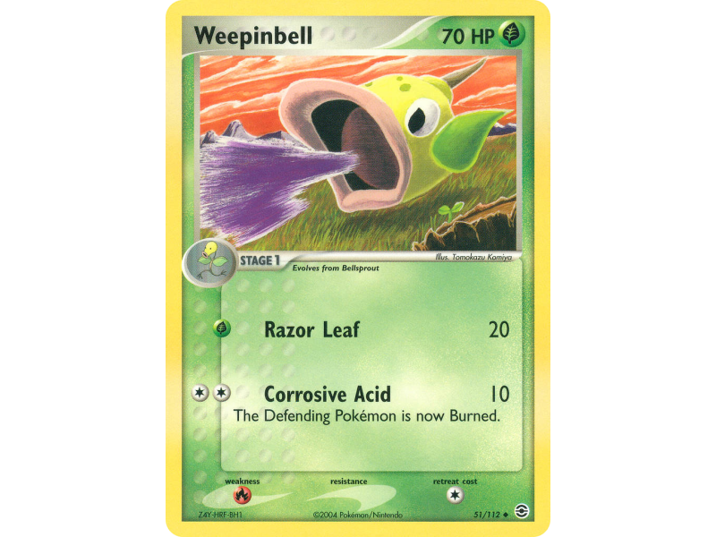 Weepinbell (Reverse Holo)