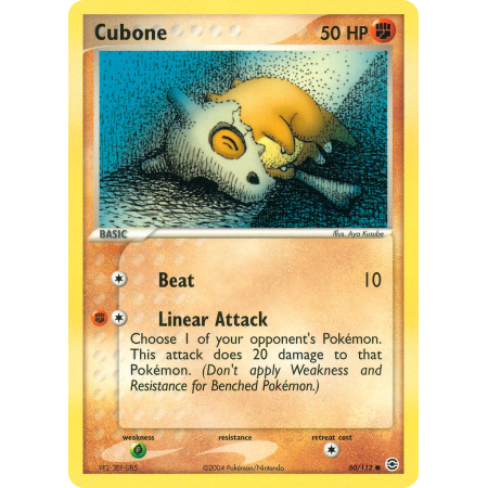 Cubone (Reverse Holo)
