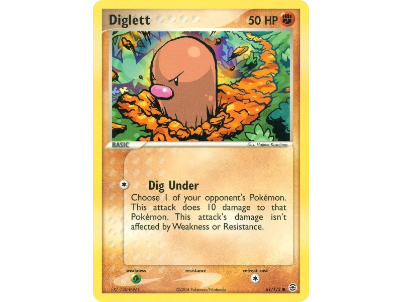 Diglett (Reverse Holo)