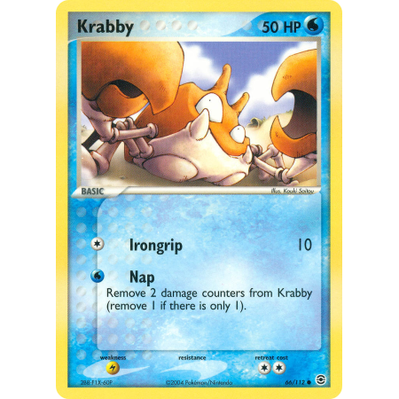 Krabby (Reverse Holo)