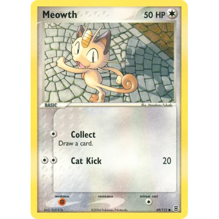 Meowth (Reverse Holo)
