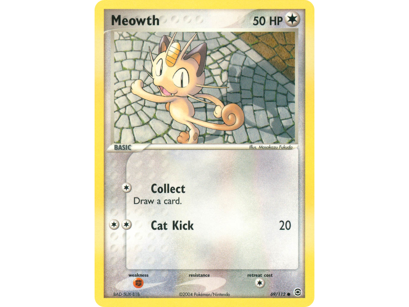Meowth (Reverse Holo)