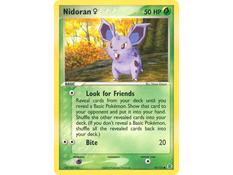 Nidoran ♀ (Reverse Holo)
