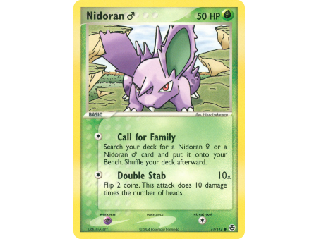 Nidoran ♂ (Reverse Holo)