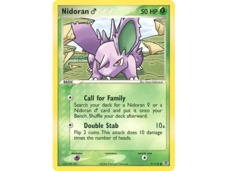Nidoran ♂ (Reverse Holo)