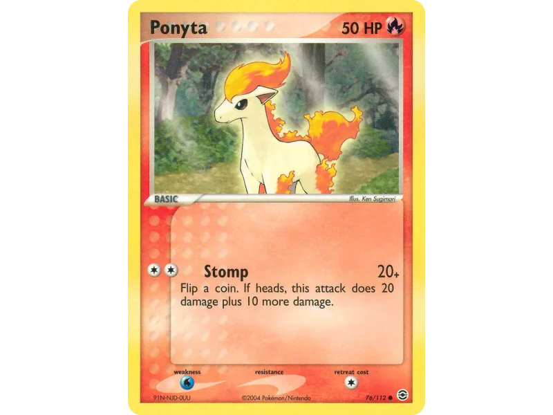 Ponyta (Reverse Holo)